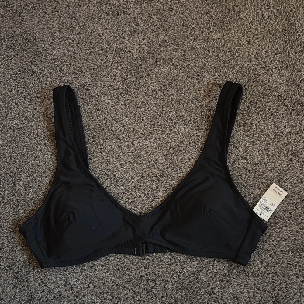 Aerie Classic Black Swim Top